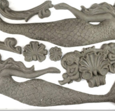 Sea Sisters 6x10 Decor Moulds™-Levee Art Gallery